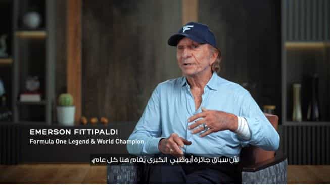 Listen to Emerson Fittipaldi, two-time Formula One World Champion